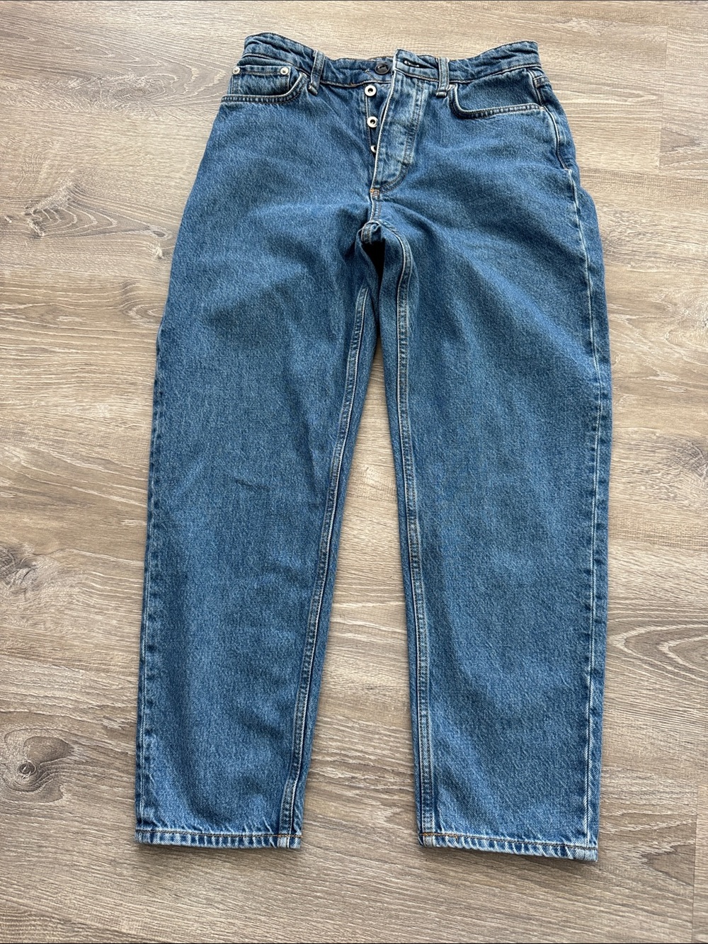 rag & bone Alissa High-Rise barrel leg Jean